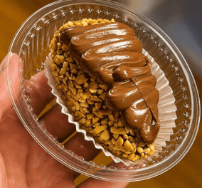 Coxinha de Morango Ferrero