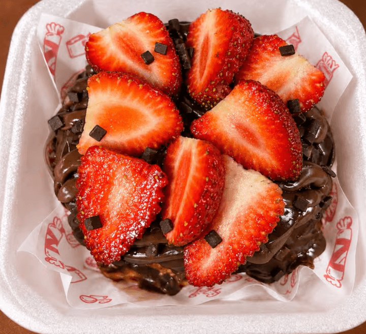 Mini Vulcão - Chocolate , Morangos, Nutella